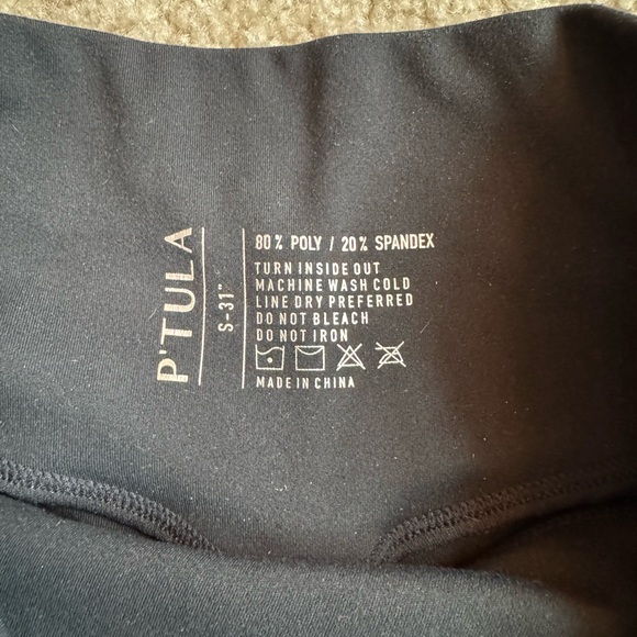 P'tula PURELUXE Flare Legging: REGULAR - Picture 4 of 6